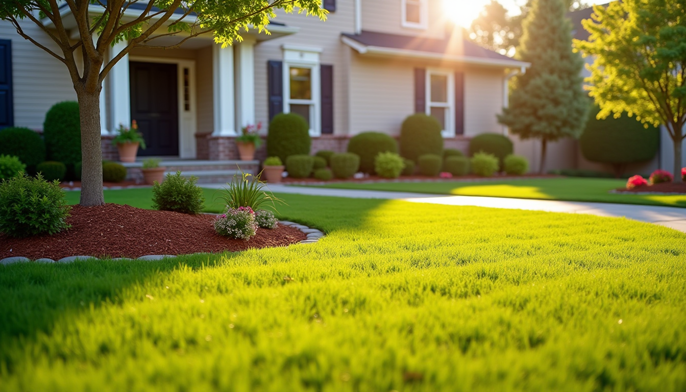 Professional landscaping by Bubbas Landscapes in Fuquay-Varina, NC
